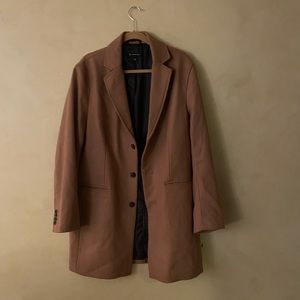 INC Tan Peacoat